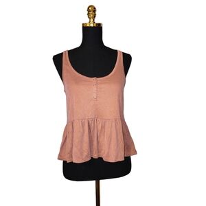 2/25 Lucky Brand Women's Pink Sleeveless Top